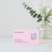 Carte de visite pour retouches (Debout devant)