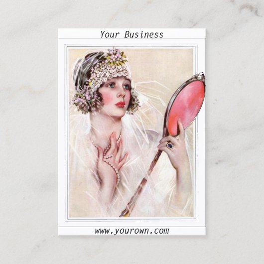 Carte de visite pour salon de beauté 2 (Devant)