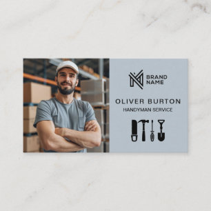Carte de visite pour service d'homme à tout faire 