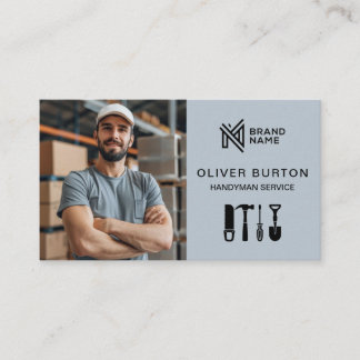 Carte de visite pour service d'homme à tout faire