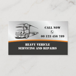 Carte de visite pour services automobiles pour véh