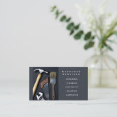 Carte de visite pour services de bricolage à domic (Debout devant)