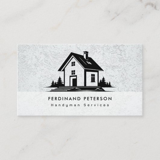 Carte de visite pour services de bricolage à domic (Devant)