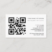 Carte de visite pour services de bricolage avec ph (Dos)