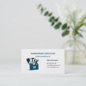 Carte de visite pour services de bricolage, entret (Debout devant)