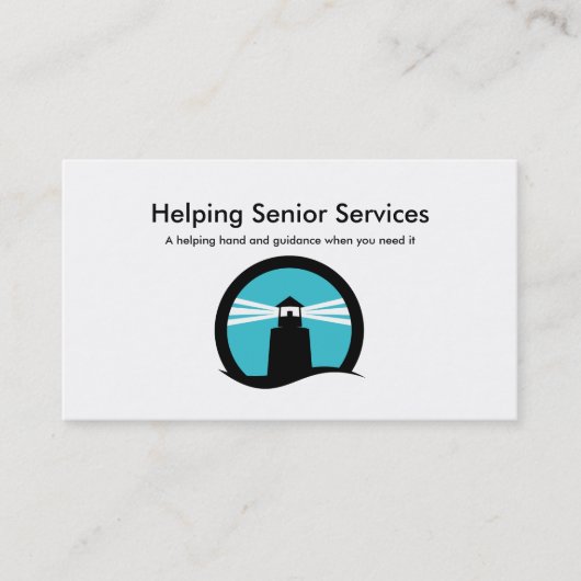 Carte de visite pour services de compagnie pour pe (Devant)