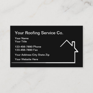 Carte de visite pour services de construction de t