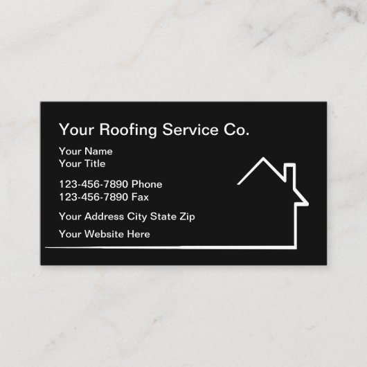 Carte de visite pour services de construction de t (Devant)