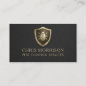Carte de visite pour services de désinsectisation (Devant)