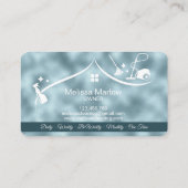 Carte de visite pour services de nettoyage profess (Dos)
