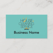 Carte de visite pour services de nettoyage profess (Devant)