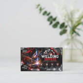 Carte de visite pour services de soudure | Profess (Debout devant)
