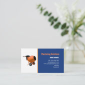 carte de visite pour services et solutions de plât (Debout devant)