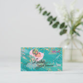 Carte de visite pour steamer facial (Debout devant)