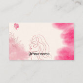 Carte de visite pour steamer facial (Dos)