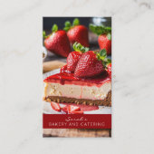 Carte de visite pour traiteur de boulangerie (Devant)