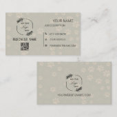 Carte de visite pour votre entreprise de toilettag (Devant / Derrière)