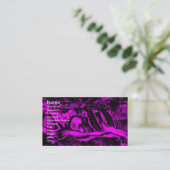 Carte de visite pourpre (Debout devant)
