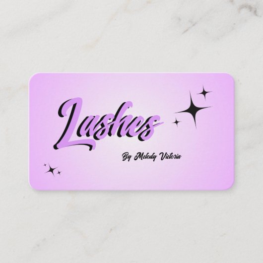 Carte de visite pourpre (Devant)