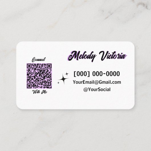 Carte de visite pourpre (Dos)
