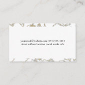 Carte De Visite Pourrir Les Huiles Essentielles D'Aroma (Dos)