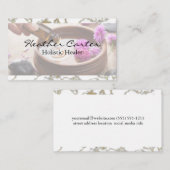 Carte De Visite Pourrir Les Huiles Essentielles D'Aroma (Devant / Derrière)