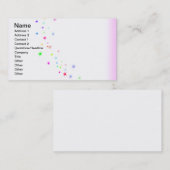 Carte De Visite Poussière fée personnalisée (Devant / Derrière)