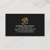 Carte De Visite Poutre de suspension des ampoules (Dos)