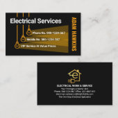 Carte De Visite Poutre de suspension des ampoules (Devant / Derrière)