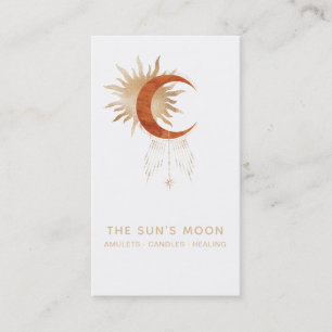 Carte De Visite *~* Poutres de lune Universe Sun Rays Stars Cosmiq