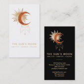 Carte De Visite *~* Poutres de lune Universe Sun Rays Stars Cosmiq (Devant / Derrière)
