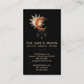 Carte De Visite *~* Poutres de lune Universe Sun Rays Stars Cosmiq (Dos)