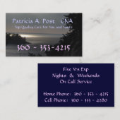 Carte De Visite POUVEZ… - Customisé - customisé… - Customisé (Devant / Derrière)