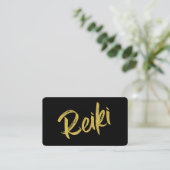 Carte De Visite *~* Praticien Reiki Master Energie Healing (Debout devant)