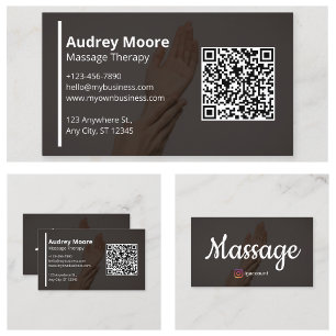 Carte De Visite Praticiens en thérapie de massage Reiki Chiroprati