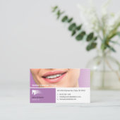 Carte De Visite pratique dentaire | Professionnel Médicale (Debout devant)