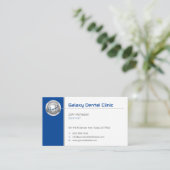 Carte De Visite pratique dentaire | Professionnel Médicale (Debout devant)