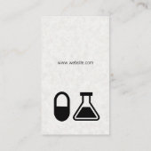 Carte De Visite Pratique familiale | MÉDICALE | (Dos)