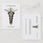Carte De Visite pratique médicale (Devant / Derrière)