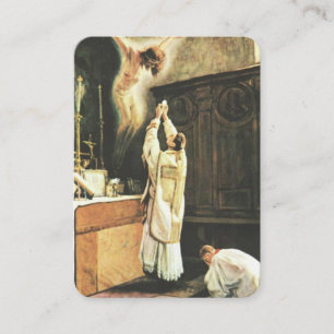 Carte De Visite Prayer for Priests by St. Therese Holy Card