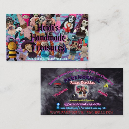 CARTE DE VISITE PRD HHT (Devant / Derrière)