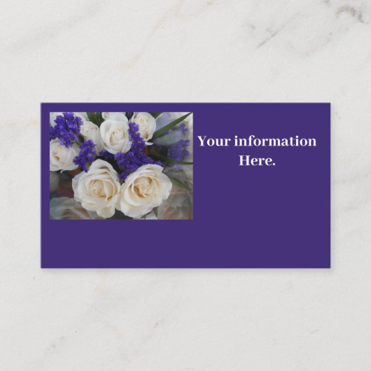 Carte De Visite Prélever (Devant)