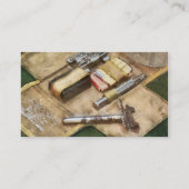 Carte De Visite Première Guerre Mondiale rasant le kit (Dos)