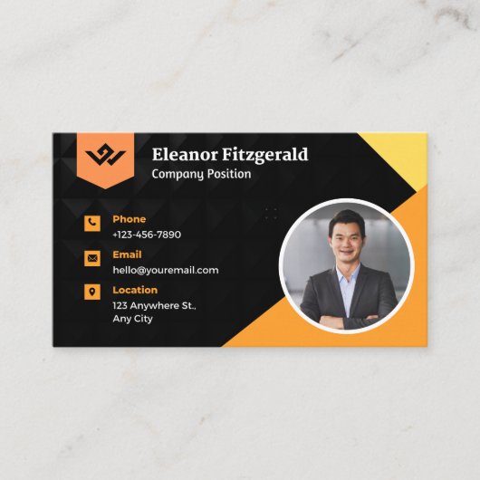 Carte de visite Premium (Devant)