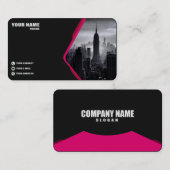 Carte de visite Premium. (Devant / Derrière)