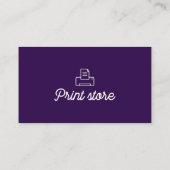 Carte de visite Premium (Dos)