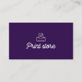 Carte de visite Premium (Devant)