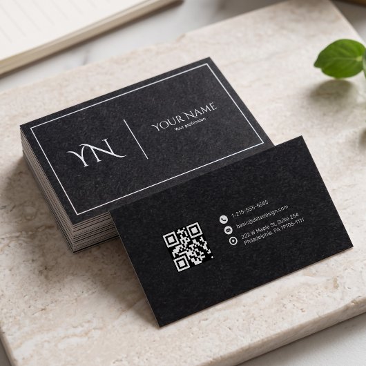 Carte de visite Premium avec code QR