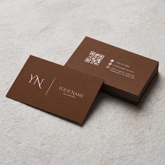 Carte de visite Premium avec code QR