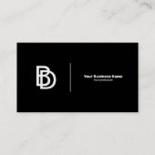 Carte de visite Premium avec logo et code QR (Devant)